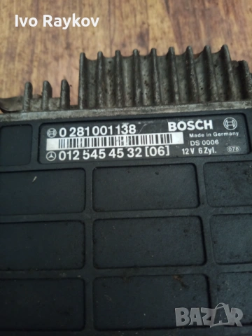 компютър , ECU ,  MERCEDES W124 BOSCH 0281001138, 0125454532, снимка 3 - Части - 54876905