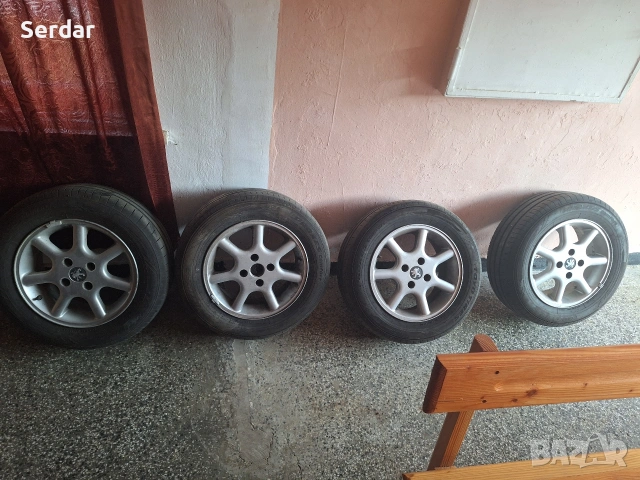 Джанти с летни гуми R15 4x108, Peugeot, citroen
