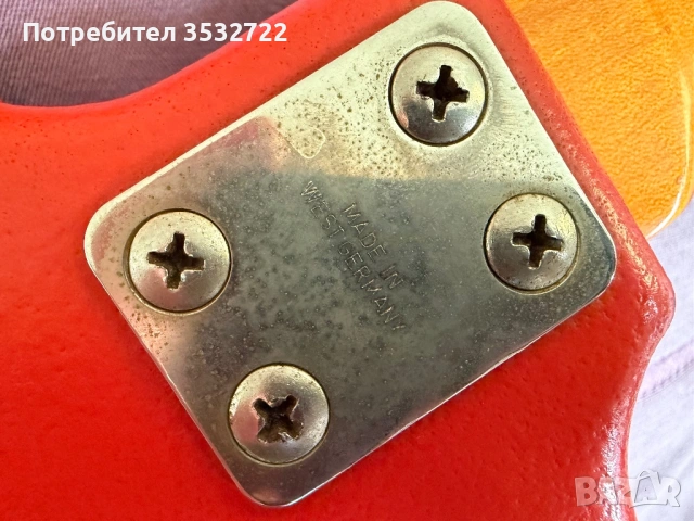 Ретро електрическа китара Framus, снимка 10 - Антикварни и старинни предмети - 54663521