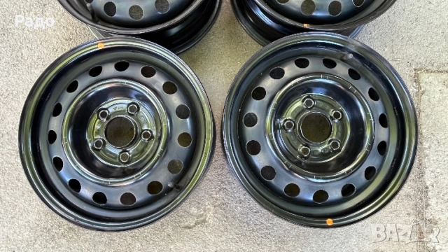4 бр джанти за Hyundai i30 oem 6J 15” et 46, снимка 2 - Гуми и джанти - 54829552