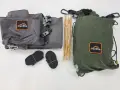 Двуместен къмпинг хамак AnorTrek с комарник, водоустойчива тента и рейки, снимка 9