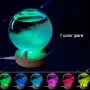 Сфера с LED лампа и кристали за времето , снимка 2