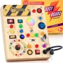 Интерактивна Монтесори дъска (Busy Boards) с LED светлини, снимка 1