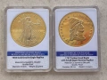 Копия на Double eagle 1933 and Turban Head 1797 , снимка 1