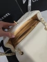 Chanel Flap Bag gold square Дамска Чанта От Естествена Телешка Кожа Код Brand Luxury Fashion28, снимка 6