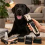 Смарт машинка за подстригване на домашни любимци Pet Clipper 6680 - Водоустойчива глава, 5-степенно , снимка 5