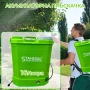 Акумулаторна пръскачка 16L 12V 8Ah StahlMayer гръбна електрическа пръскачка, снимка 4