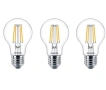 Комплект 3 броя LED крушки Philips Е27, 60W, 806LM, 2700K, снимка 2