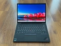 14' HDR 4K UHD+ Core i7-1185G7 Lenovo ThinkPad X1 Carbon Gen 9 16GB LPDDR4X/512GB NVMe/Win 11/Бат 8ч, снимка 1