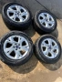 5x108, 7J ET42 17 цола алуминиеви джанти, 9818082477 65.1 централен отвор със зимни гуми от Citroen , снимка 2