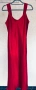 Червена сатенена рокля slip dress Body Zone (KappAhl), размер M, снимка 11