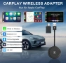 Безжичен CarPlay адаптер за iPhone, безжичен Apple Carplay, снимка 2