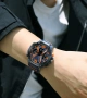 SMAEL 8087 Blue-Orange – мултифункционален спортен мъжки часовник, снимка 2