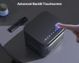 Видеопроектор Wimius, P64 WiFi Bluetooth Full HD 1080P, 600 ANSI лумена, 4K видео, WiFi-6, 300 инча , снимка 8