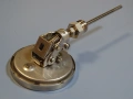 биметален термометър NUOVA FIMA Ø130 mm G1/2 KL1 0/+120°C L-130mm, снимка 4