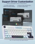 Механична клавиатура AULA F75 RGB Wireless Hot Swap, снимка 4