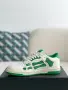 Amiri Skel Top Low Sneakers "White/Green" Унисекс👟Мъжки Маратонки👟Дамски Маратонки Код ch17, снимка 5