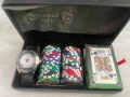 Комплект за покер Players Club в кожена кутия, снимка 3