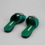  Обувки чехли Manоlo Blahnik (оригинал, нисък ток), номер 38.5-39, снимка 15