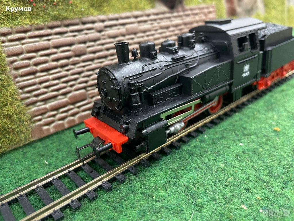 Локомотив парен Пико BR98 с тендер Н0 1:87 влак ЖП модел, снимка 1