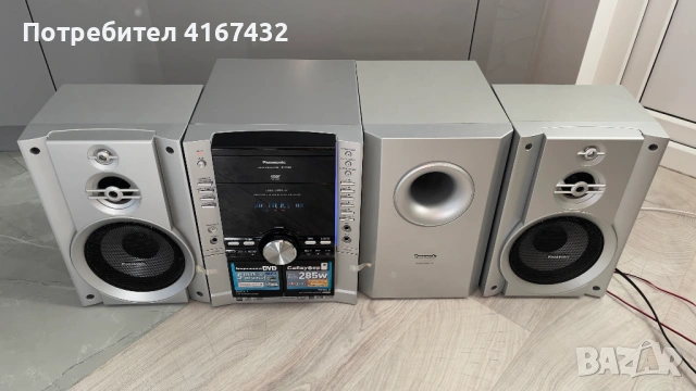Panasonic sc-vk650 уредба с тонколони , снимка 2 - Аудиосистеми - 54622735