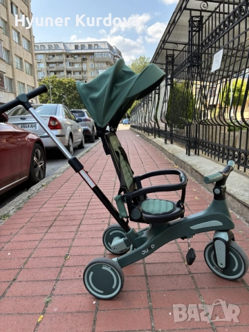 Триколка Byox - Juno, зелена, снимка 2 - Детски велосипеди, триколки и коли - 55433769