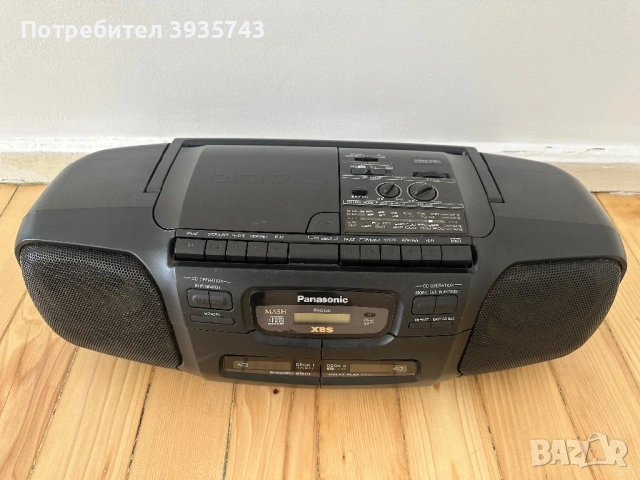 Panasonic RX-DT30 радиокасетофон , снимка 4 - Радиокасетофони, транзистори - 54648286