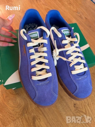 Оригинални ново сини кецове Puma ! 41 н, снимка 2 - Маратонки - 54714646