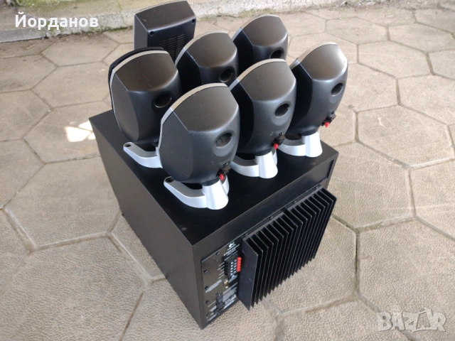 озвучителна система Logitech Z5500 , снимка 5 - Аудиосистеми - 47084389