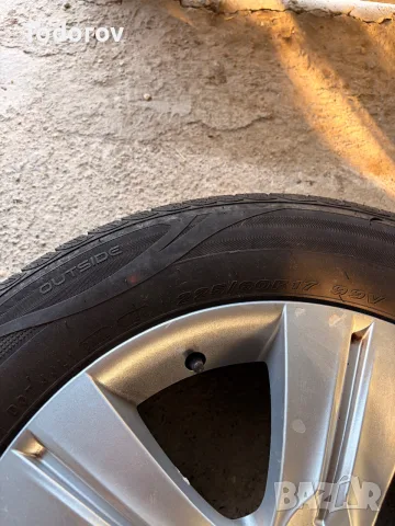 Оригинални джанти с гуми за Kia Sportage 6.5jx17, снимка 6 - Гуми и джанти - 55645884