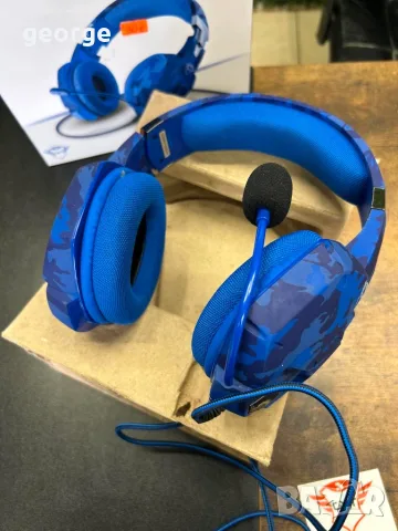 Геймърски слушалки Trust Carus GXT 322B - нови, снимка 2 - Слушалки за компютър - 55445910