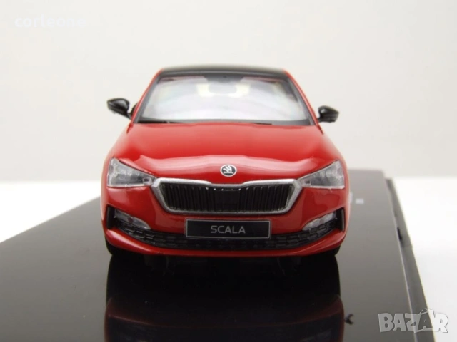 Skoda Scala 2019 - мащаб 1:43 на ixo models моделът е нов в PVC дисплей-кейс, снимка 6 - Колекции - 54971463