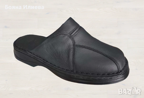 ЕСТЕСТВЕНА кожа- Габровско мъжко сабо (модел 2601)