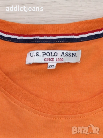 Мъжка тениска U.S.S. Polo ASSN. размер XXL, снимка 4 - Тениски - 54650080