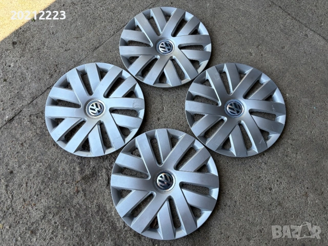 4 броя Оригинални тасове за Volkswagen Polo 15, снимка 4 - Аксесоари и консумативи - 54678168