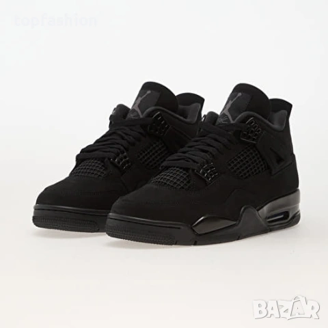 Air Jordan 4 Retro "Black Cat", снимка 3 - Маратонки - 54583782