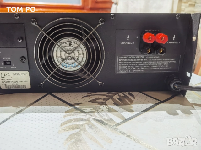 Крайно стъпало Qsc MX 2000a , снимка 5 - Ресийвъри, усилватели, смесителни пултове - 54383292