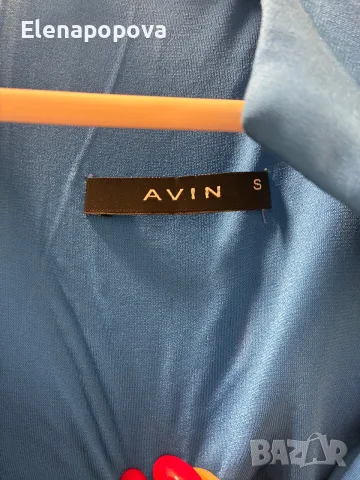 Синя рокля Avin, снимка 2 - Рокли - 55435938