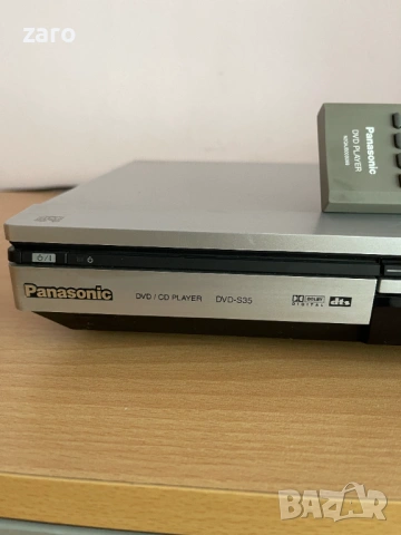 CD/DVD плеър Panasonic S35, снимка 6 - Ресийвъри, усилватели, смесителни пултове - 54091179