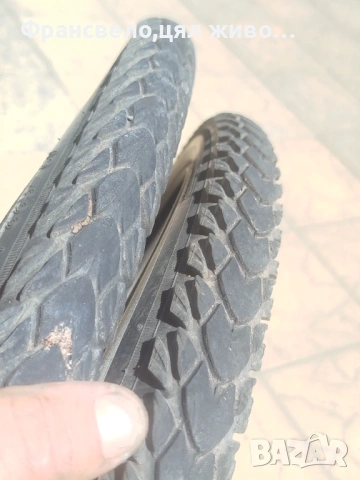 28 цола гуми против пукане за велосипед колело schwalbe plus tour , снимка 4 - Части за велосипеди - 53055973