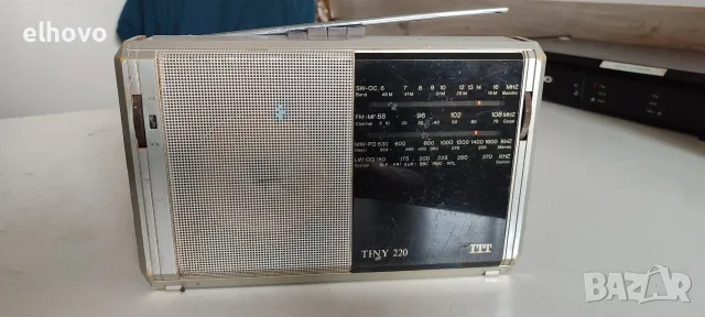 Радио ITT TINY 220#1, снимка 4 - Радиокасетофони, транзистори - 55573952
