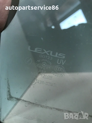 Стъкло за задна дясна врата за Lexus Is220 (2008) 43R-005834, снимка 2 - Части - 55032815