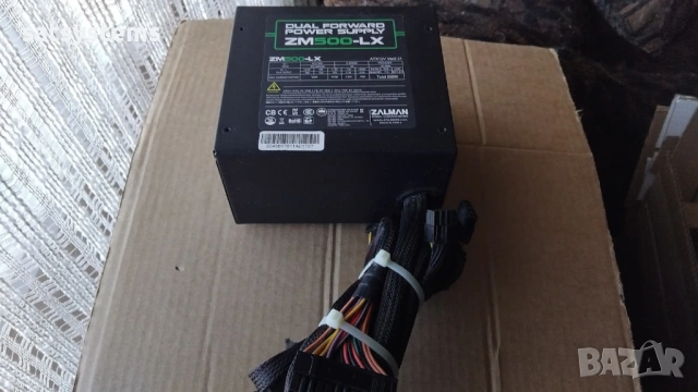 Компютърно захранване 500W Zalman ZM500-LX ATX12V VER:2.31 120mm FAN, снимка 4 - Захранвания и кутии - 54556877
