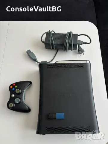 (ХАКНАТ) Xbox 360 Elite (Fat) + 16 игри 