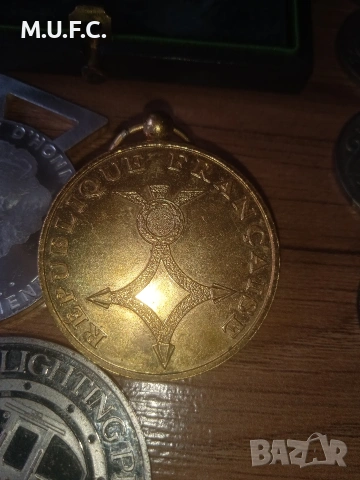 Френски Медали и монети 1905-1925, снимка 15 - Нумизматика и бонистика - 54233958