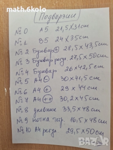 Подвързии облекла за учебници и тетрадки, снимка 3 - Ученически пособия, канцеларски материали - 55651155