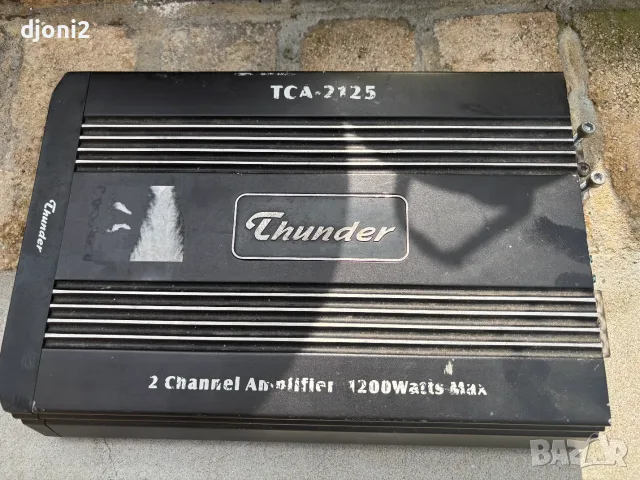 Мощен усилвател Thunder 1200 вата в добро състояние