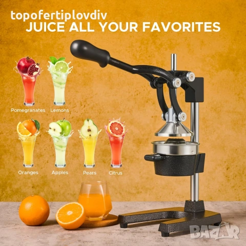 Ръчна цитрус преса CO-Z за нар, цитруси, снимка 2 - Сокоизстисквачки и цитрус преси - 53969127