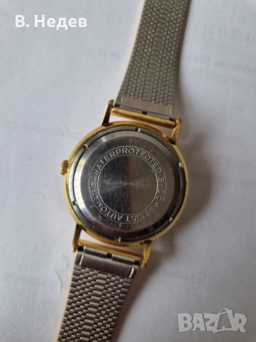 POLJOT /de luxe/, 29 jewels, automatic, 2416, Au 20, USSR, TOP!, снимка 7 - Мъжки - 54882844