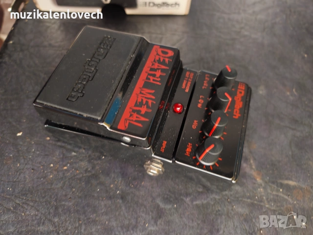 Digitech Death Metal Distortion Pedal - дист педал за ел китара, снимка 6 - Китари - 55135030